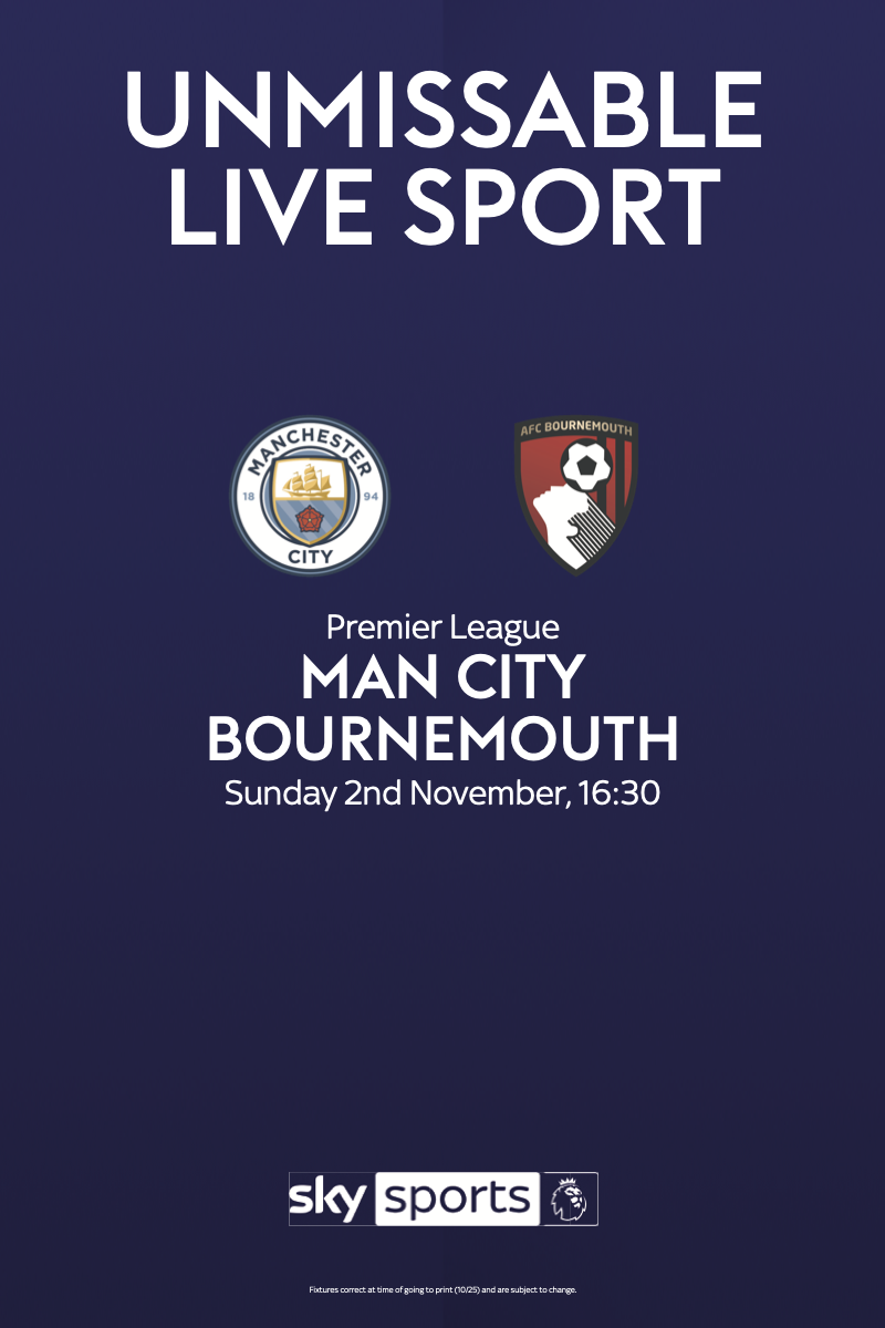 Manchester City v Bournemouth